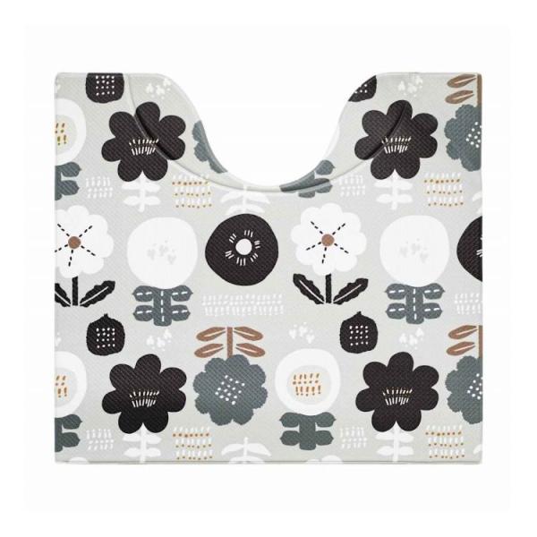 [Release date: December 15, 2025]【商品説明】韓国風のオシャレなトイレマットです。マットに付いている折り目で隙間にぴったりフィットして汚れを防ぎます。PVC加工なので撥水効果があります。汚れたり水がとんでもサ...