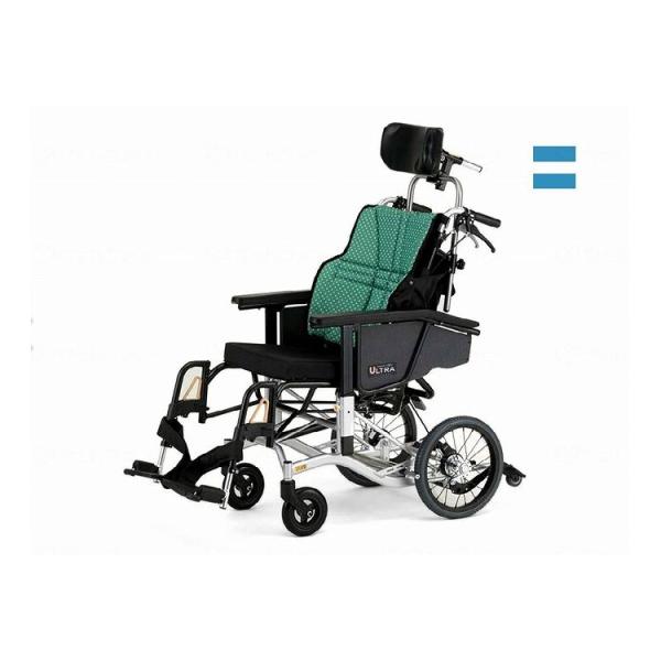 日進医療器 ティルト＆リクライニング 車椅子 ウルトラ NAH-UC 日進医療器 車椅子 介助式 ウルトラシリーズ ティルト&リクライニング