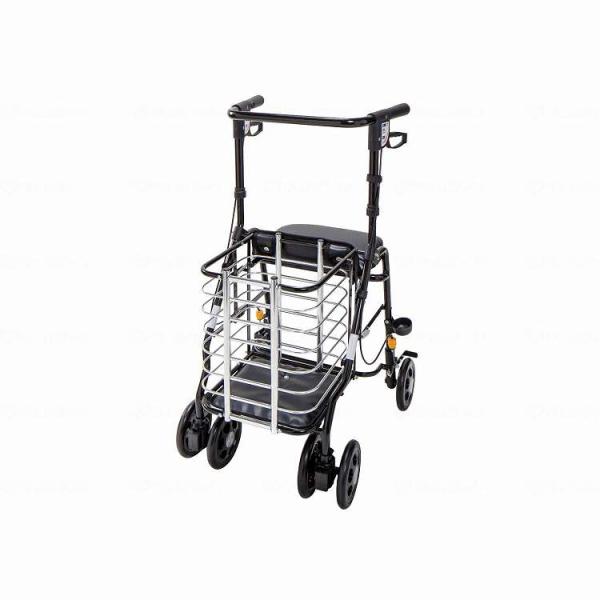 [Release date: December 16, 2025]【商品説明】人気のU字型ハンドルタイプでカゴ載せ機能も装備○材質主材質○フレーム：アルミ○キャスター：EVA○シート：PVC○規格詳細○サイズ：W49（49）×D61.5（3...