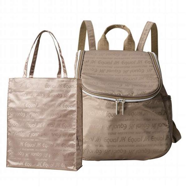 ジュンコ コシノ イコール 軽量ジャカードリュック&トートバッグ JKMT