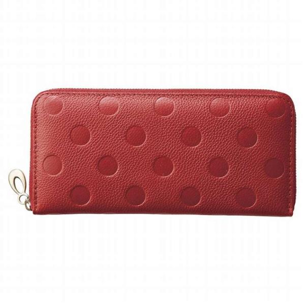 姫路レザー牛革ラウンドファスナー長財布 MY19156-RE レッド(代引不可)【送料無料】 姫路レザー牛革ラウンドファスナー長財布 MY19156-RE レッド 代引不可