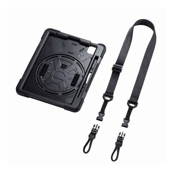 �T�����T�v���C iPad Air �ϏՌ��P�[�X �n���h���A�X�^���h�A�V�����_�[�x���g�t�L PDA-IPAD1717BK ����s��