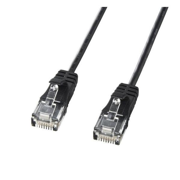 �T�����T�v���C �J�e�S��6�����ɍ�LAN�P�[�u�� �u���b�N�A5m KB-SL6-05BK ����s��