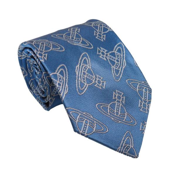 ✨Vivienne Westwood オーブ柄 ネクタイ ブラック×ゴールド✨ ヴィヴィアン ウエストウッド ネクタイ (8.5cm幅) 全4色 Vivienne