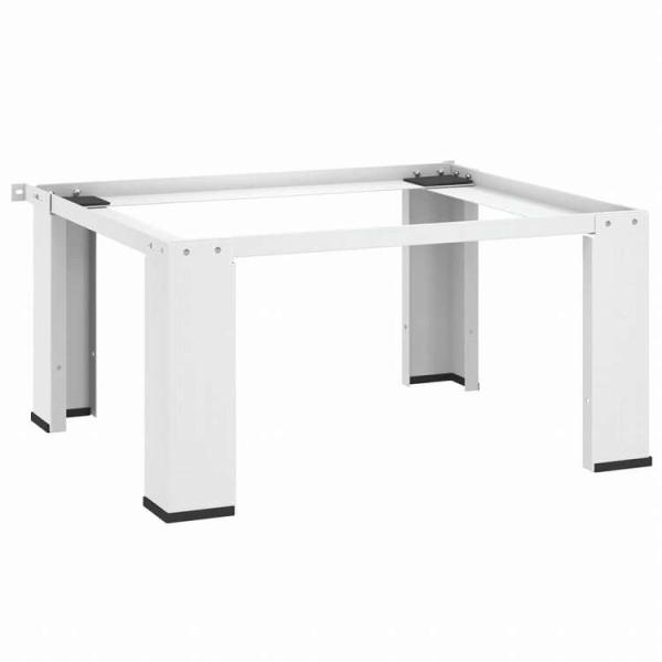 vidaXL 洗濯機置き台 ホワイトホーム ガーデン 家電用アクセサリ 洗濯