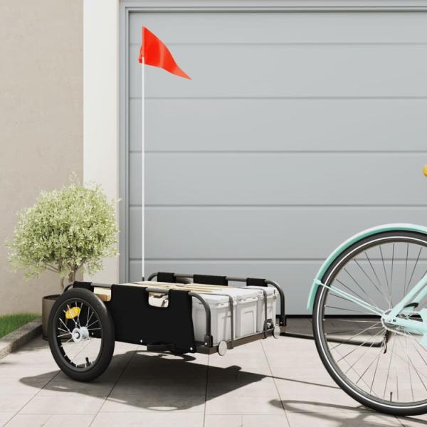 自転車用トレーラー vidaXL 自転車用トレーラー ブラック 代引不可 : リコメン堂 - 通販