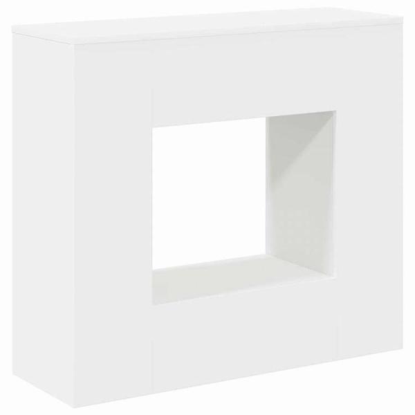 vidaXL 82 x 29 x 74 cm家具 テーブル アクセントテーブル コンソールテーブルホワイト 代引不可