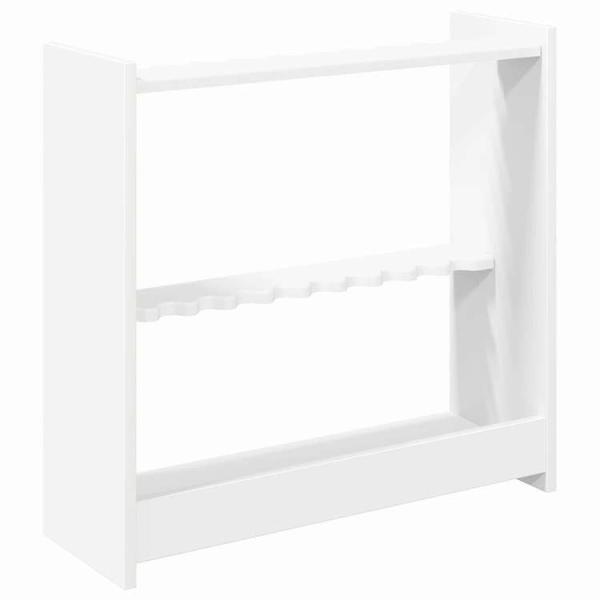 vidaXL ビリヤードキュースタンド エンジニアードウッド 60 x 20 x 57 cm ホワイトスポーツグッズ インドアゲーム ビリヤード 代引不可