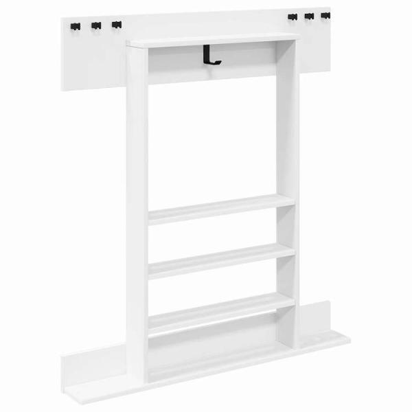 vidaXL ビリヤードキュースタンド エンジニアードウッド 93 x 12 x 103 cm ホワイトスポーツグッズ インドアゲーム ビリヤード 代引不可
