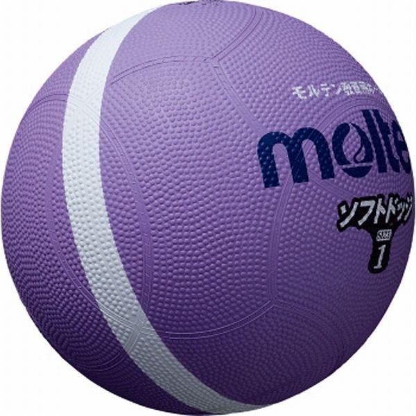 モルテン Molten ソフトラインドッジボール1号球 パープル SFD1VL