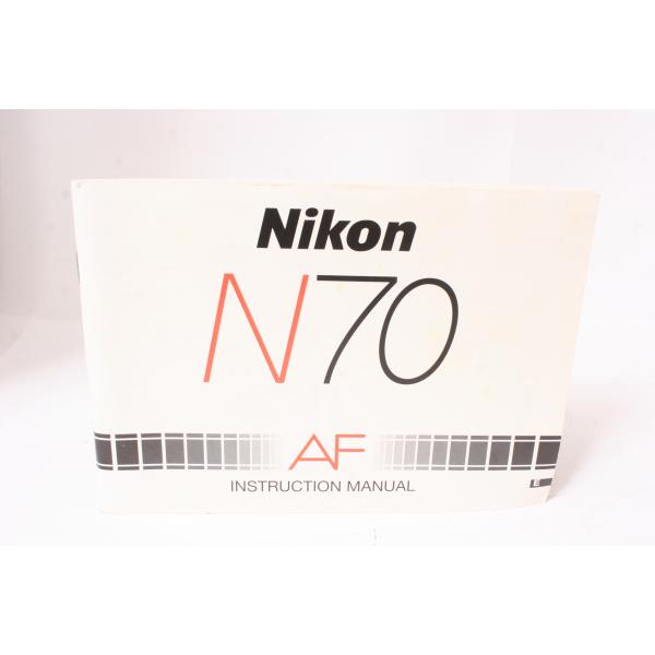 ★中古品★Nikon・ニコン N70AF 使用説明書！