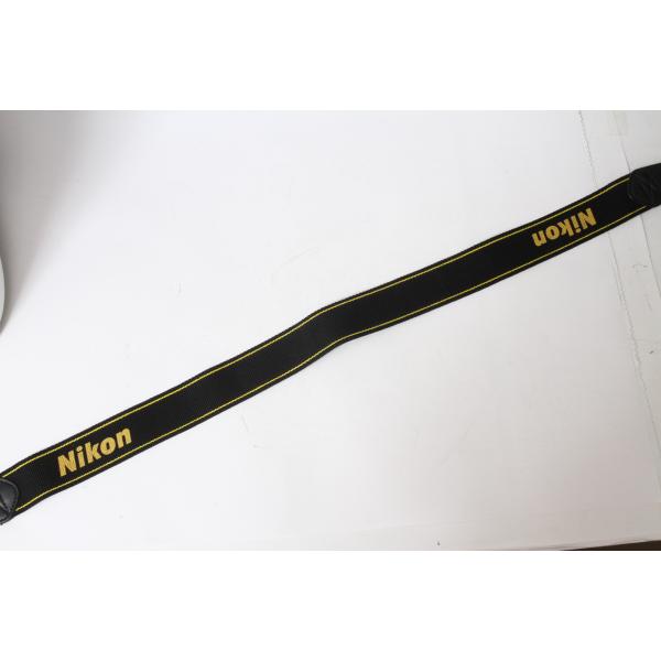 ★中古品★Nikon・ニコン ストラップ 黄/黒！