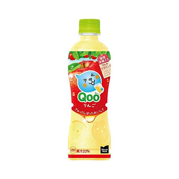 コカ・コーラ ミニッツ メイド Qoo りんご 425mlPET ×24本