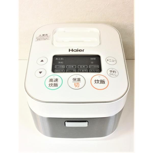 炊飯ジャー マイコン炊飯ジャー 3合炊き Haier ハイアール 2017年製 JJ 