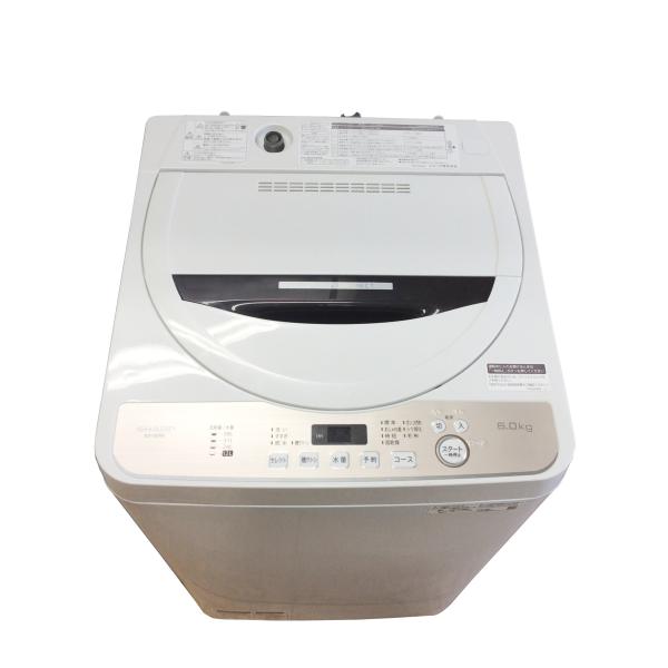 お薦め品‼️分解洗浄済み‼️シャープ洗濯機6kg ES-GE6D-T 2020年