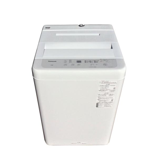 洗濯機 パナソニック Panasonic 5kg 2021年製 NA-F50B15 ホワイト カビ  