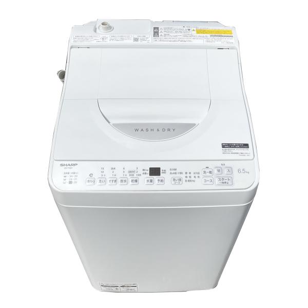SHARP（シャープ） 洗濯機 たて型洗濯乾燥機 SHARP 6.5kg 2023年製 ES 