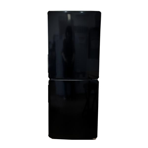 【極美品】2025年製 ハイアール冷蔵庫 JR-F15KS Haier（ハイアール） 冷蔵庫 2ドア 150L 2025年製 ブラック JR-F15KS