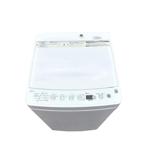 ★2023年製★ハイアールジャパン 4.5㎏ 洗濯機【BW-45A-W】GLAE Haier（ハイアール） 洗濯機 4.5kg 2023年製 BW-45A ホワイト 人気