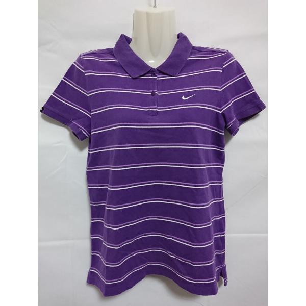 古着 ナイキ NIKE 半袖 ボーダー ポロシャツ レディースM相当 /eaa554852 NIKE - 古着 ナイキ NIKE 半袖 ボーダー ポロシャツ レディースM相当