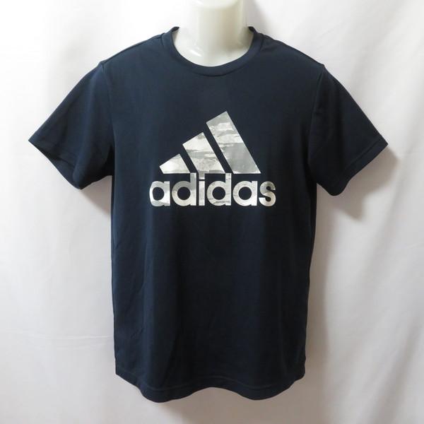 adidas 古着 メンズL adidas/アディダス ポリエステルTシャツ 半袖  