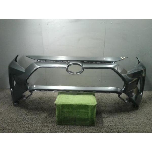 グレー　専用 RAV－4 6BA-MXAA52 フロントバンパー カバー 070 52119-4A925