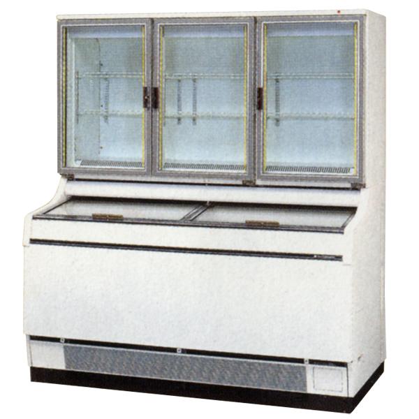 新品）サンデン 冷凍ショーケース(デュアルタイプ) 472L 幅1500×奥行 