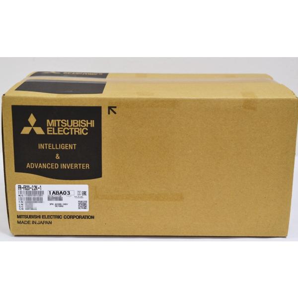 三菱電機(MITSUBISHI ELECTRIC) ファン・ポンプ用インバータ FREQROL-F800シリーズ FR-F820-2.2K-1
