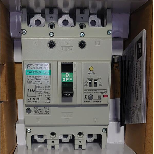 富士漏電遮断器　EW250JAGU 3P 150A EW250JAGU-3P｜G-TWINシリーズ 一般配線用 グローバル品｜UL認定
