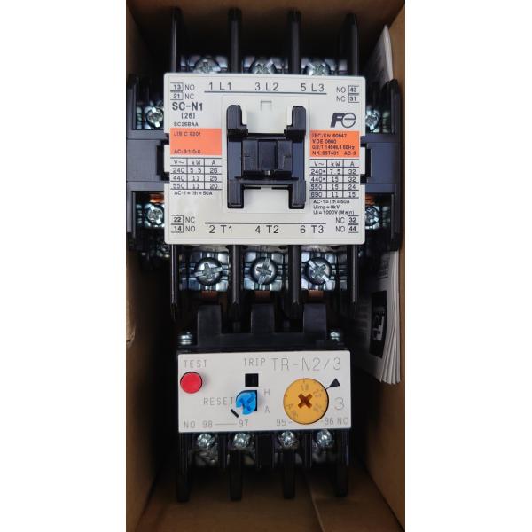 富士電機 新SC・NEO SCシリーズSW-N1/3H電磁開閉器 3素子サーマル