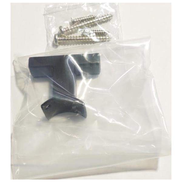 KH-452-003　KAWAJUN　ハンドレールユニット　ブラケット（笠木用）（マットブラック）（KH452003）