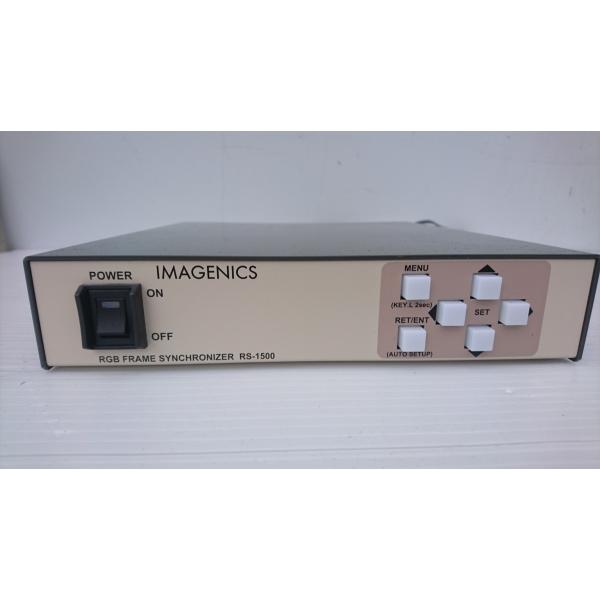 Imagenics イメージニクス スキャンコンバータ関連機器rs 1500 アナログrgbフレームシンクロナイザ 最高出力解像度 48 1080 Buyee Buyee Japanese Proxy Service Buy From Japan Bot Online