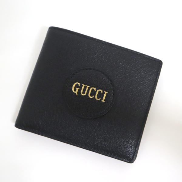 GUCCI】グッチ 2つ折りコンパクト財布 レトロスペクティブ レザー  