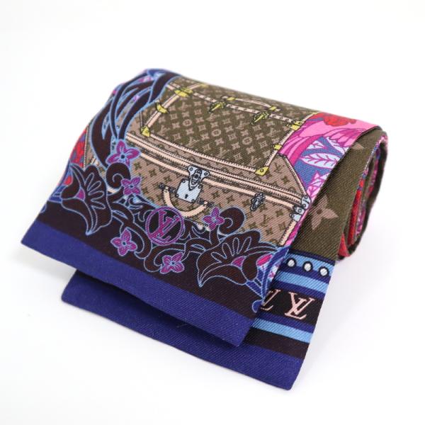 LOUIS VUITTON】ルイヴィトン バンドー ルイ ア パリ スカーフ マルチ