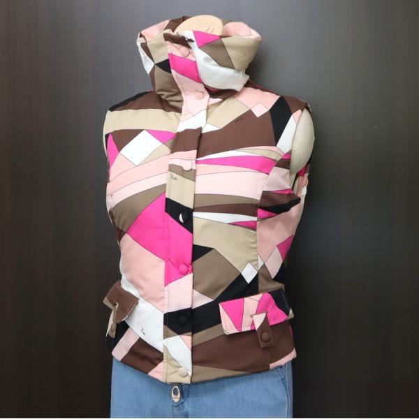 エミリオプッチ　ダウンベスト EMILIO PUCCI】エミリオプッチ ダウンベスト 36サイズ (Sサイズ