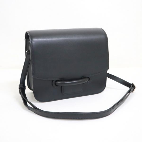 VASIC】ヴァジック シティ ショルダーバッグ レザー ブラック×ゴールド  