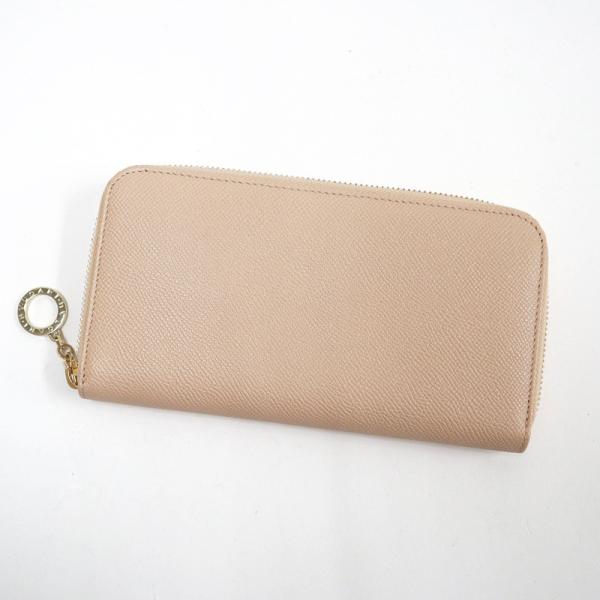 BVLGARI】ブルガリ ブルガリ・ブルガリ・ラウンドジップ 長財布 レザー  