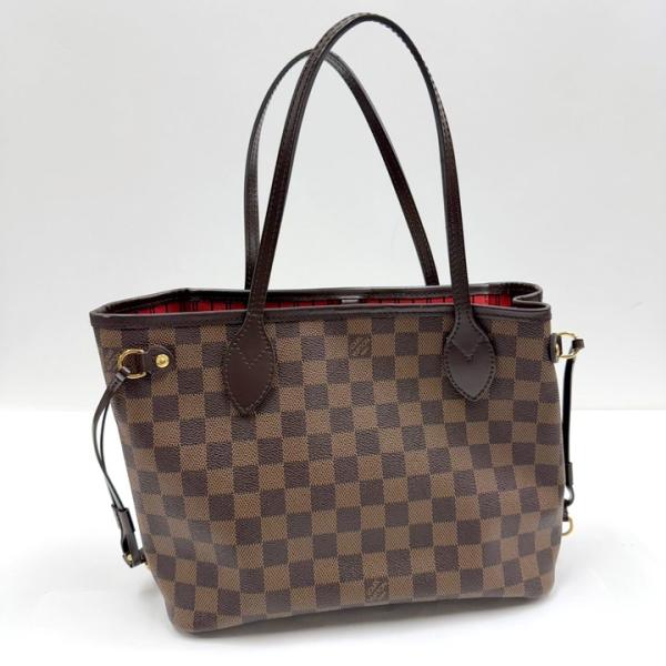 ルイヴィトン　ダミエ エベヌ　ネヴァーフルPM トートバッグ バッグ ブランド LOUIS VUITTON（ルイ・ヴィトン） 並行輸入 トートバッグ ダミエ