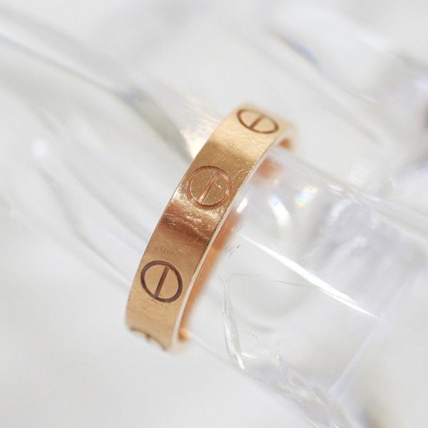 Cartier】カルティエ ミニラブリング 指輪 750PG ピンクゴールド 2.9g