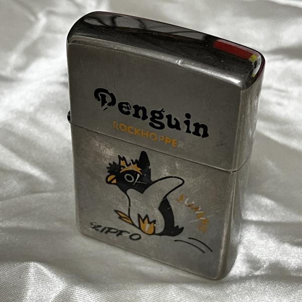 SK ZIPPO ROCKHOPPER PENGUIN 1998年製　ペンギン　ジッポー　ライター　喫煙具