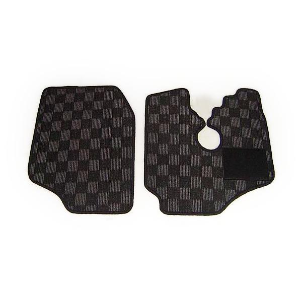 カーマット スバル サンバー・トラック TT1/TT2 専用 新品 フロアマット カーマット チェック赤黒/チェック灰黒 ブラック/グレー/ベージュ