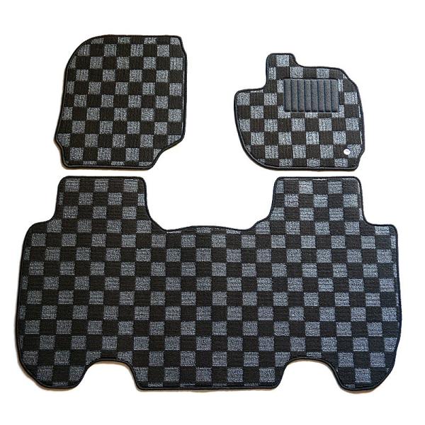 カーマット ホンダ ヴェゼル Ru系 専用 新品 フロアマット カーマット チェック赤黒 チェック灰黒 レッド ブラック グレー 格子 市松 Vwzeruc カーマット専門店トリプルクラウン 通販 Yahoo ショッピング