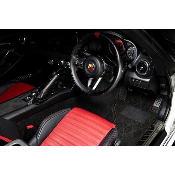 ロードスター ND系 フロアマット ダイヤ柄 社外新品 カーマット ロードスター ND フロアマット マツダ ND5RC ダイヤモンドシリーズ