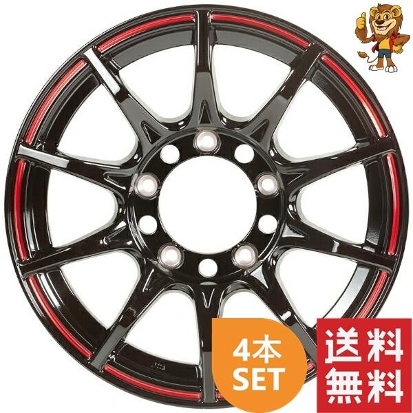 5ZIGEN ホイール4本セット 5ZIGEN BLACK-MAN G・I 16インチ 6.5J