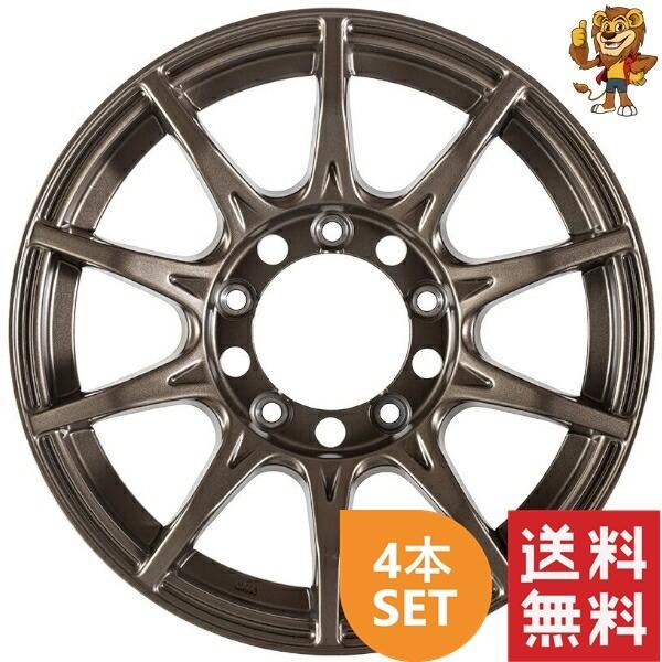 5ZIGEN ホイール4本セット BLACK-MAN G・I 16インチ 5.5J PCD139.7/5H 