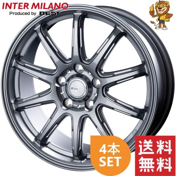 ホイール4本セット BEST AZ sports RC-10 (DS) 18インチ 7.5J PCD 