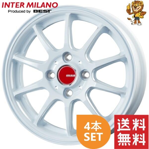 ホイール4本セット BEST INFINITY F10 (WH) 14インチ 4.5J PCD：100/4H
