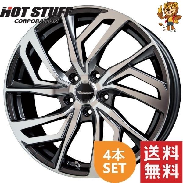 HOT STUFF ホイール4本セット Precious C-1 (GM/P) 18インチ 7.5J 