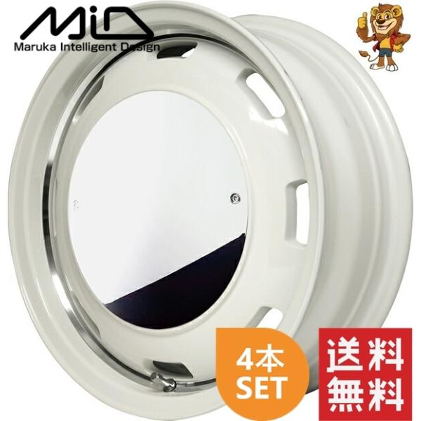 マルカサービス ホイール4本セット MID GARCIA CISCO MOON (WH2) 14