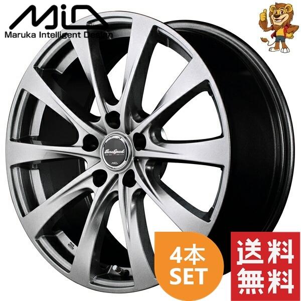 マルカサービス ホイール4本セット MID Euro SPEED F10 (MG0) 16